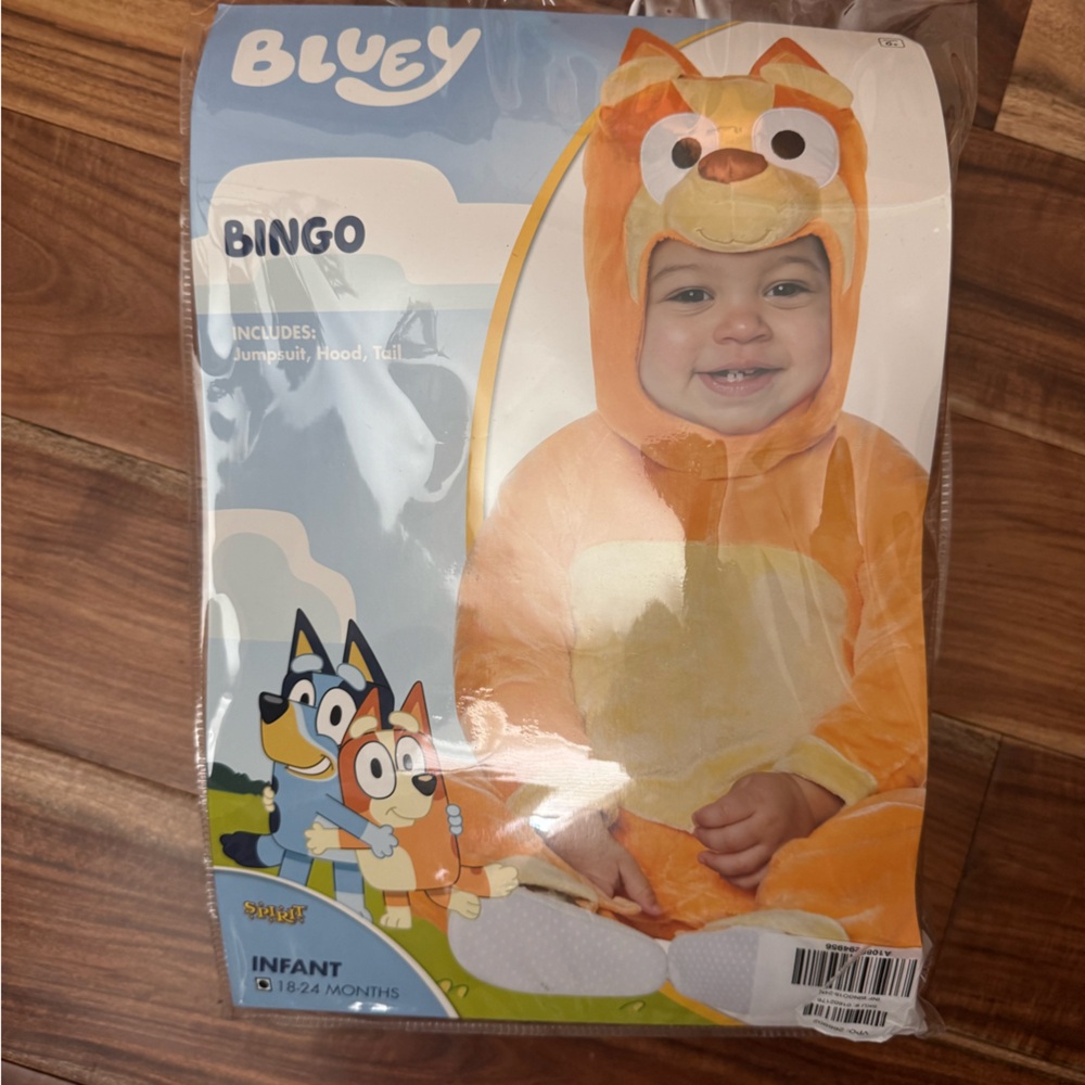 Bingo Infant Costume - Orange